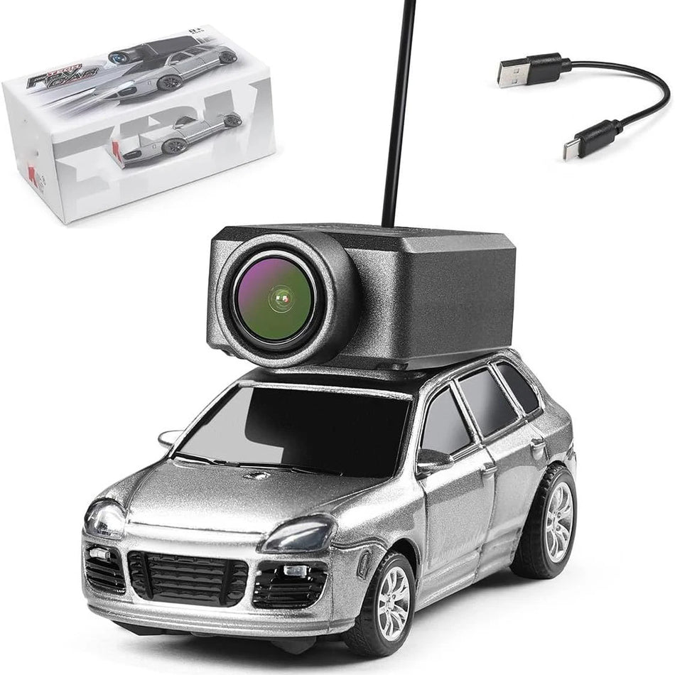 FPV RC automobilis su kamera – valdomas telefonu
