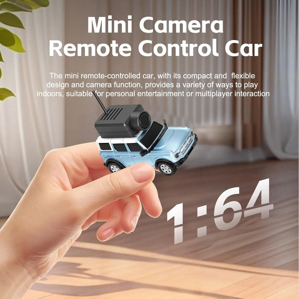 FPV RC automobilis su kamera – valdomas telefonu